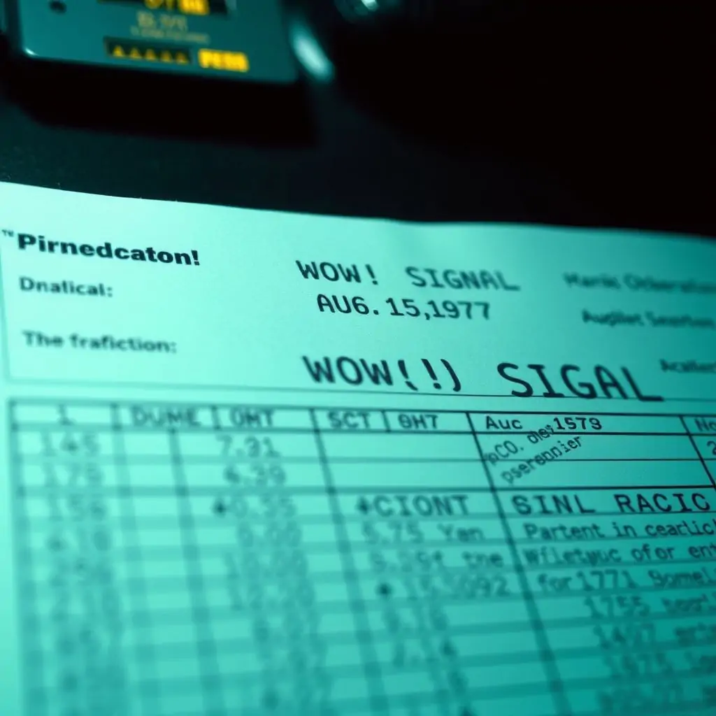 The Wow! Signal: Earth’s Most Famous Alien Message?